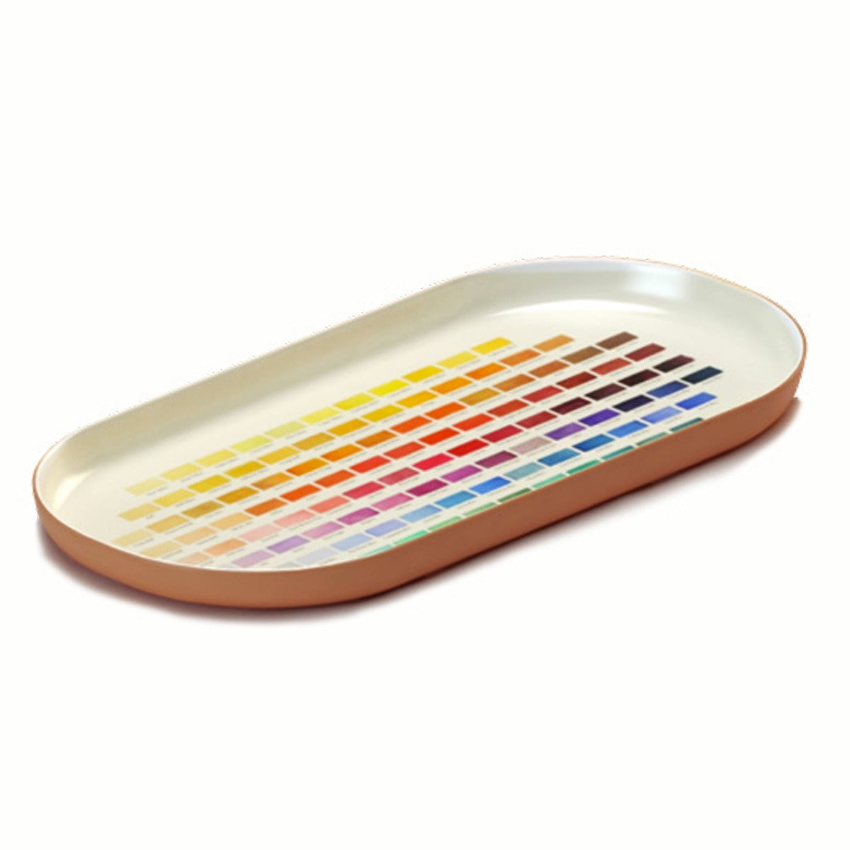 Nomenclature of Colors Enamel Tray