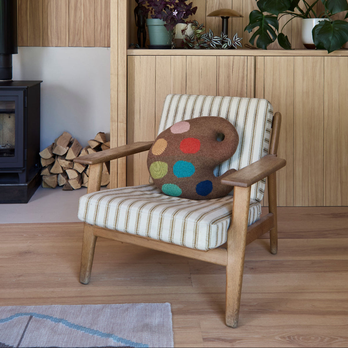 Paint Palette Pillow