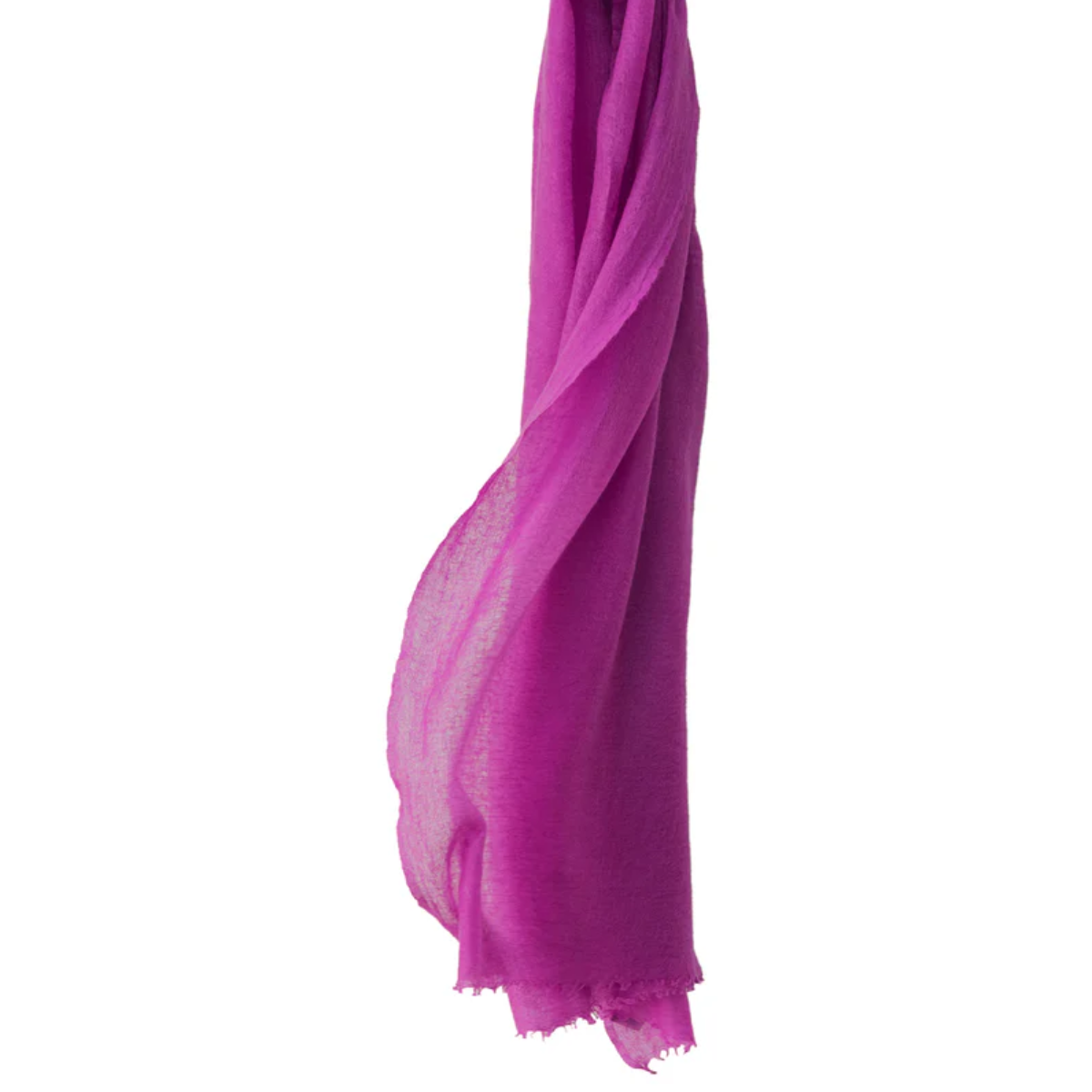 Cashmere Whisper Featherweight Stole Scarf in Deep Cherry
