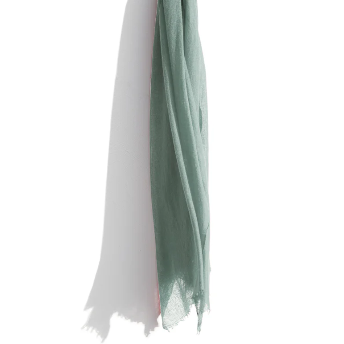 Cashmere Whisper Featherweight Stole Scarf in Seafoam