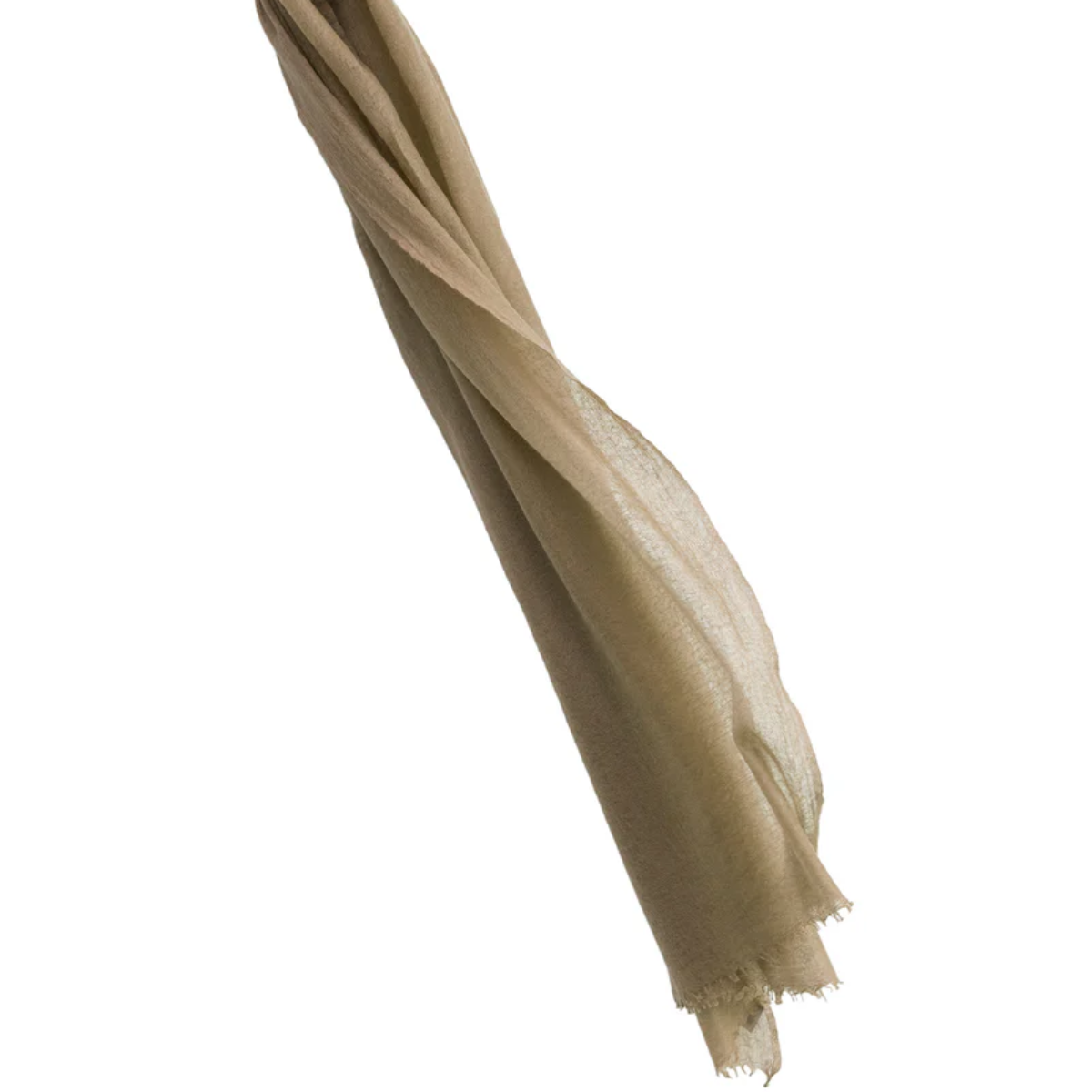 Cashmere Whisper Featherweight Stole Scarf in Truffle