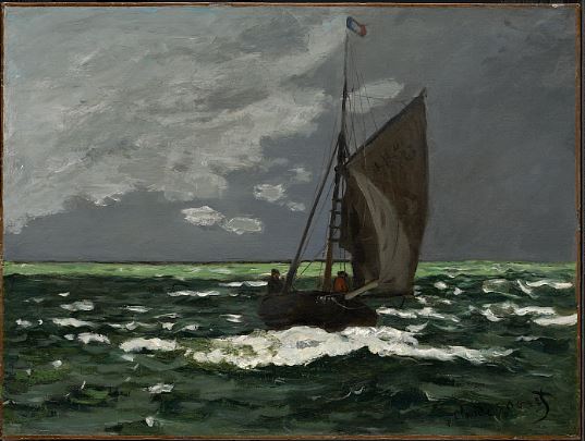 Seascape, Storm, 1866