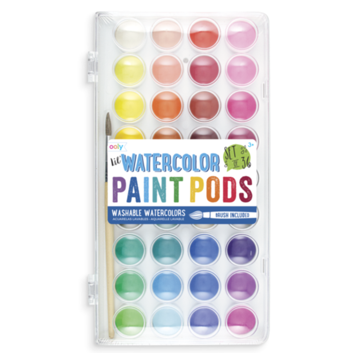 Watercolor Paint Pods