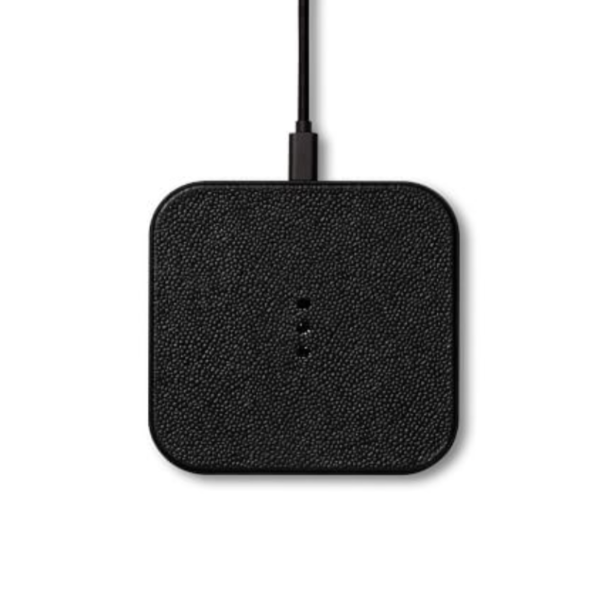 COURANT CATCH:1 Wireless Charger in Black Leather