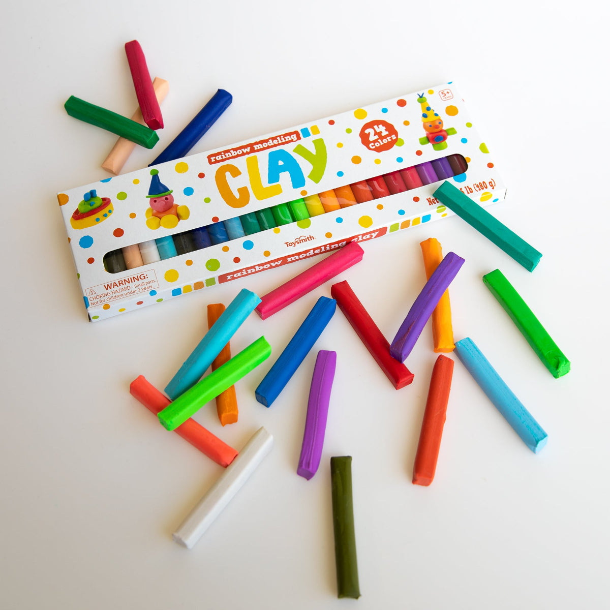 Rainbow Modeling Clay