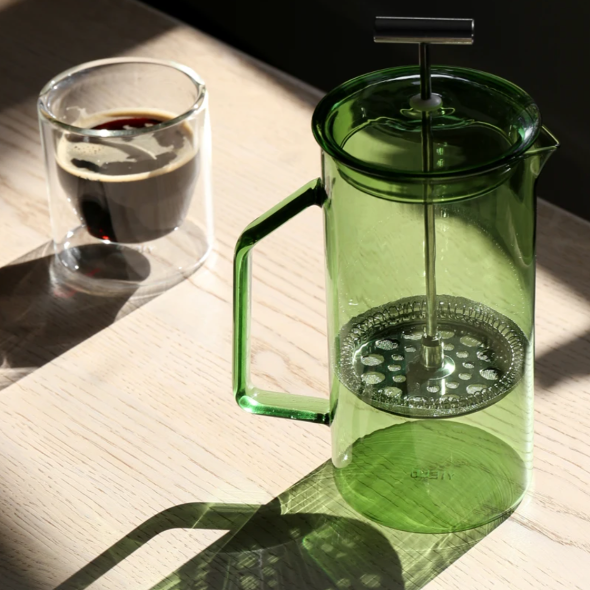 Verde Glass French Press