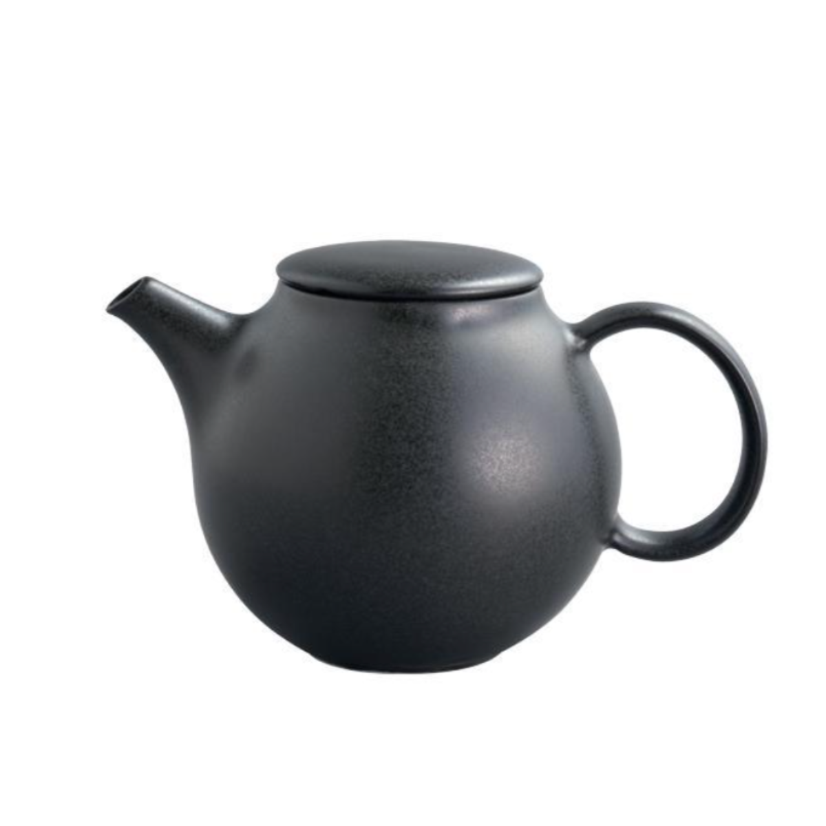 Black Pebble Porcelain Teapot