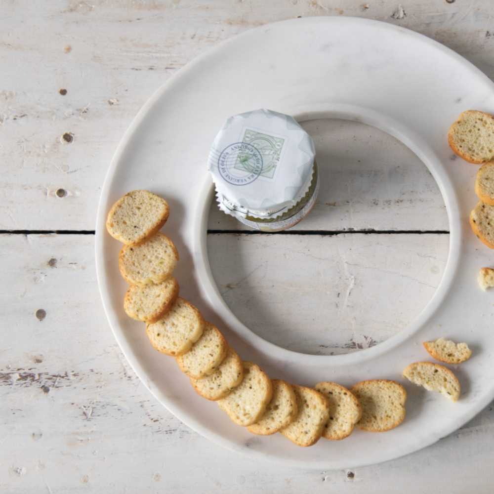 Marble Circle Tray