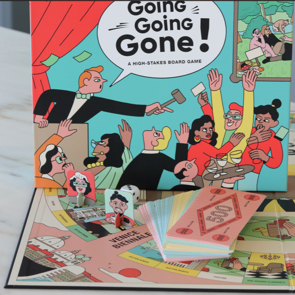 Going, Going, Gone!: A High-Stakes Board Game (Travel the World. Make "Private Deals". Visit Art Fairs. Outbid Your Friends)