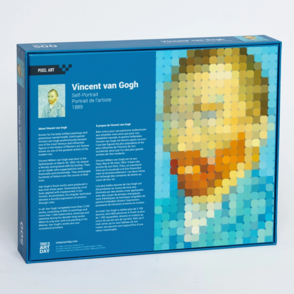 Pixel Art Puzzle- Vincent van Gogh