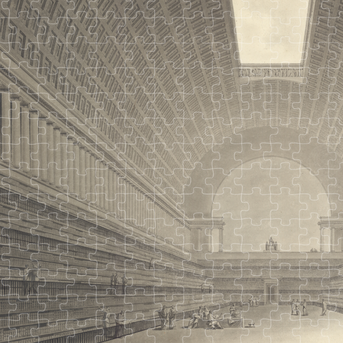 The Library Hall Puzzle