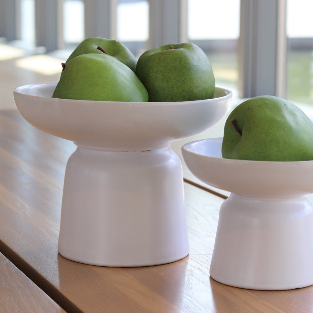 Small Ceramic Footed Bowl