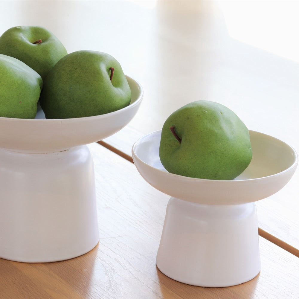 Small Ceramic Footed Bowl