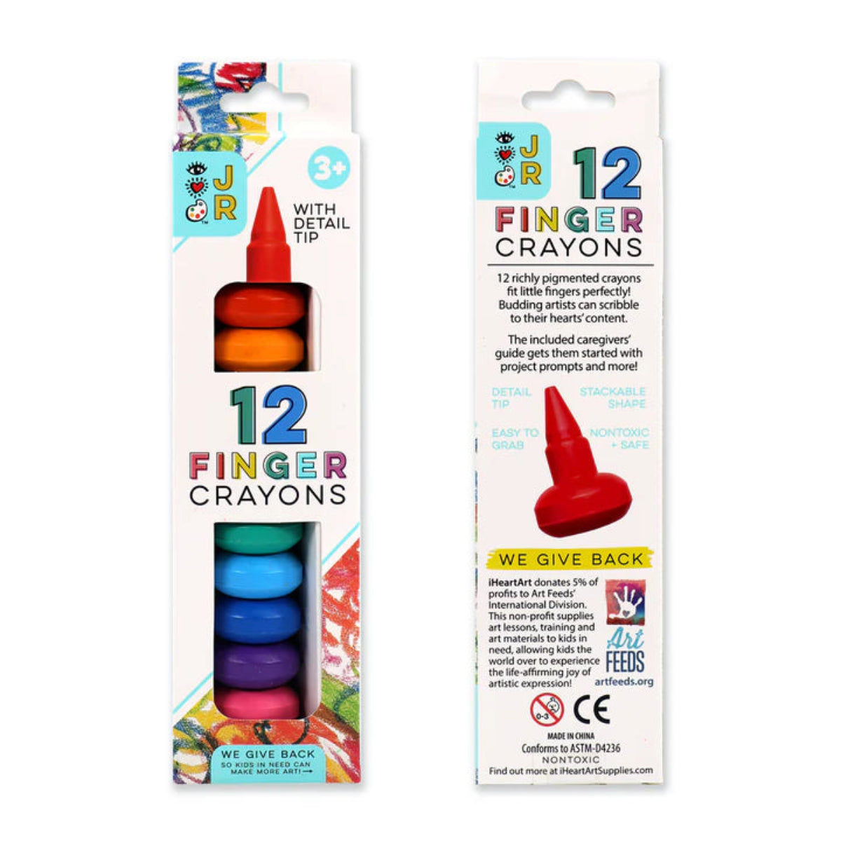 12 Finger Crayons