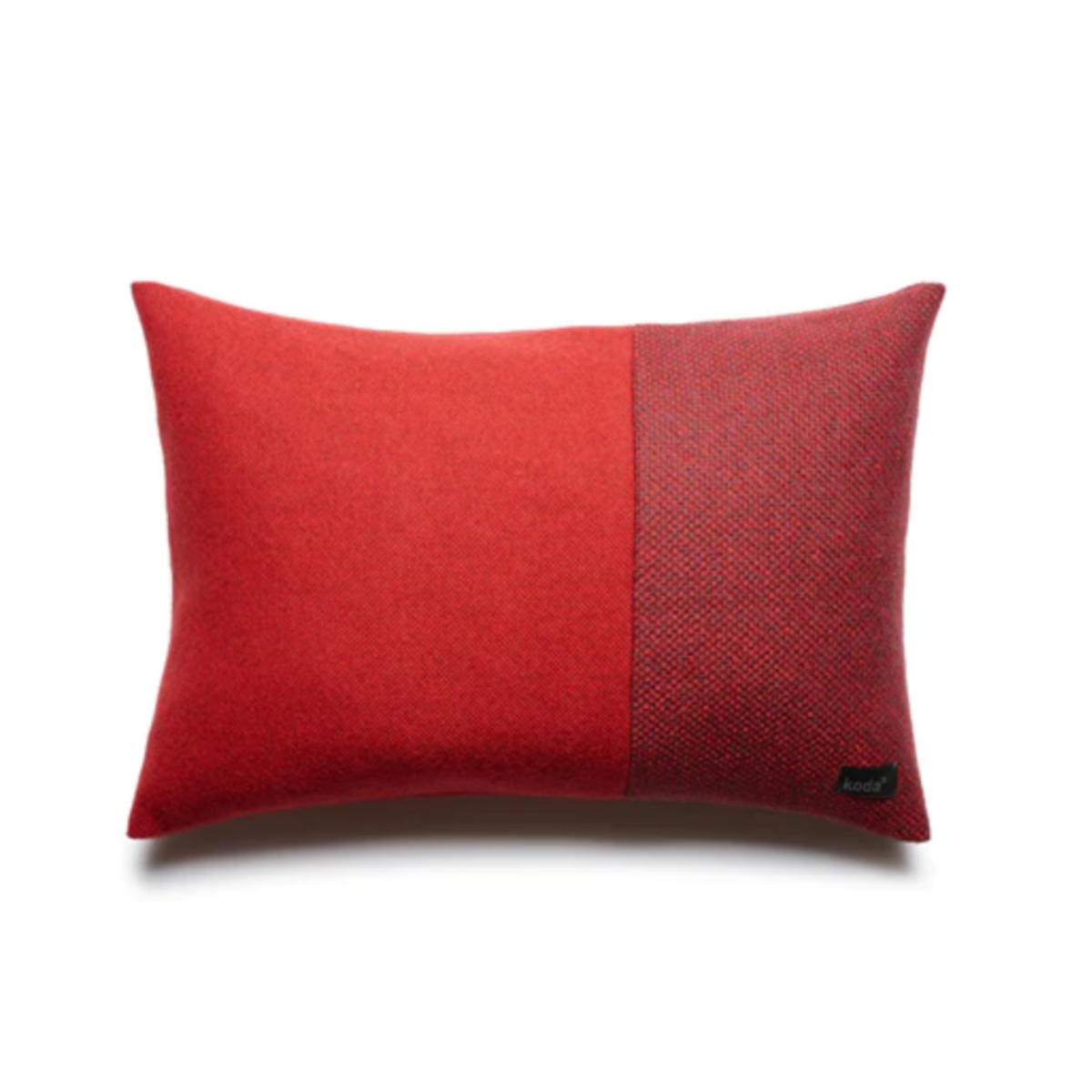 Red Melange Wool Pillow
