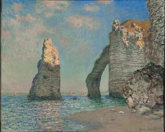 The Cliffs at Étretat, 1885