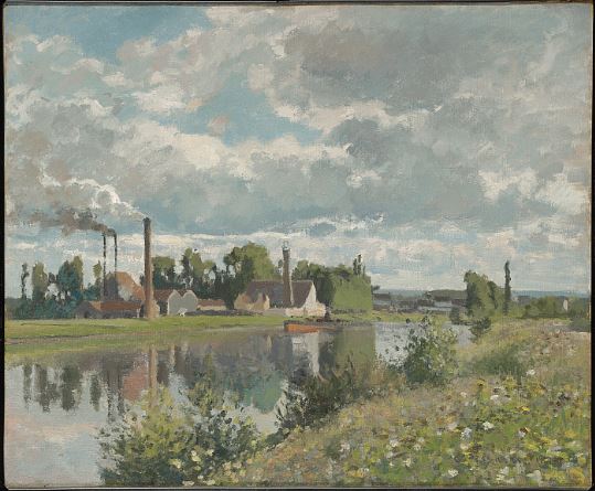 The River Oise near Pontoise, 1873