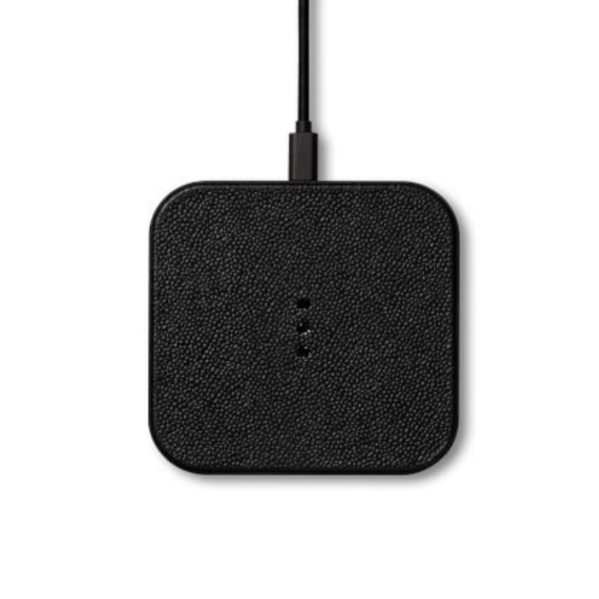 COURANT CATCH:1  Wireless Charger in Black Leather