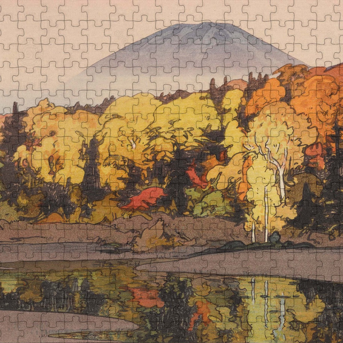Suiren Marsh at Hakkōdasan 1929, 300 pc Puzzle